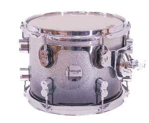 PDP Concept Maple 10×8″ Rack Tom – NEW Silver‑to‑Black Sparkle Fade – Free Ship - Picture 1 of 3