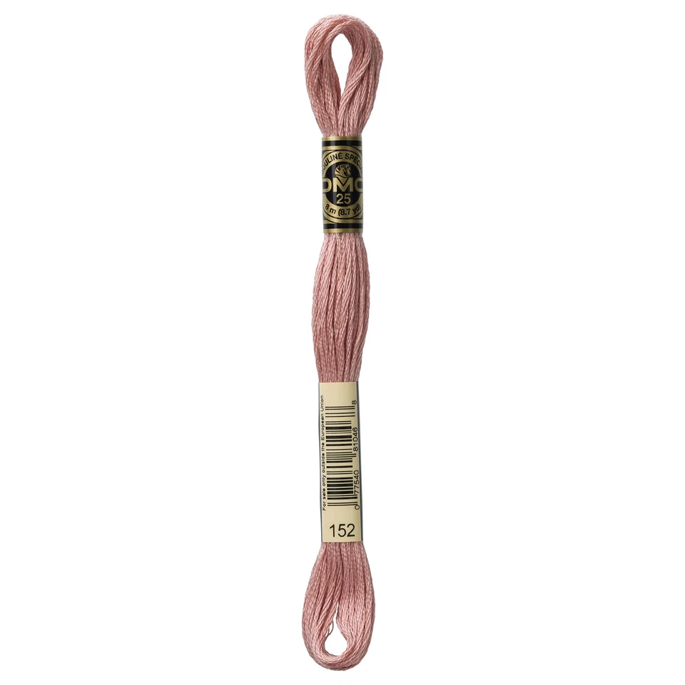 6-Strand Embroidery Cotton Floss, Medium Light Shell Pink - Image 1 of 1