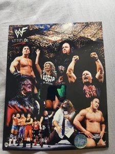 VTG WWF WWE Collage 8x10 Officially Licensed Stone cold The Rock DX Undertaker - Picture 1 of 1