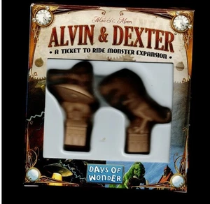 Sealed new- TICKET TO RIDE ALVIN & DEXTER monster expansion - Picture 1 of 2