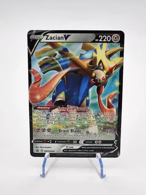 Zacian V SWSH018 SWSH: Sword & Shield Promo Cards Holo - Image 1 of 2