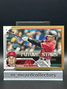 Alek Thomas 2023 Topps Series 2 Future Stars #568 Gold /2023 Arizona DBacks - Picture 1 of 2