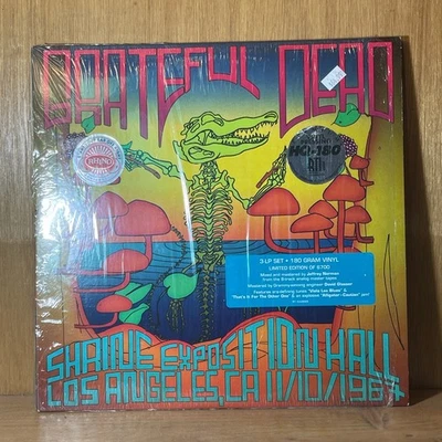 Grateful Dead Shrine Auditorium L.A. 1967 Limited Ed 180G Vinyl 2016 3LP Foto 1 de 4