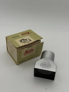 Leica SBLOO 3.5cm 35mm Viewfinder Silver Metal with Original Box - Picture 1 of 7