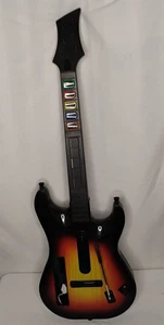 Nintendo Wii Guitar Hero World Tour Sunburst Guitar Red Octane **No Strap** - Picture 1 of 4