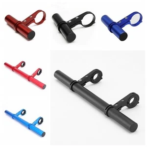 Handlebar Extender Mount Bike Bicycle Handle Bar Bracket Extension Holder - Picture 1 of 20