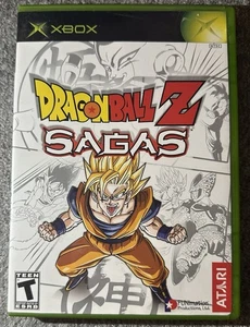 Dragon Ball Z: Sagas (Microsoft Xbox, 2005) completo di scatola con manuale - Foto 1 di 5
