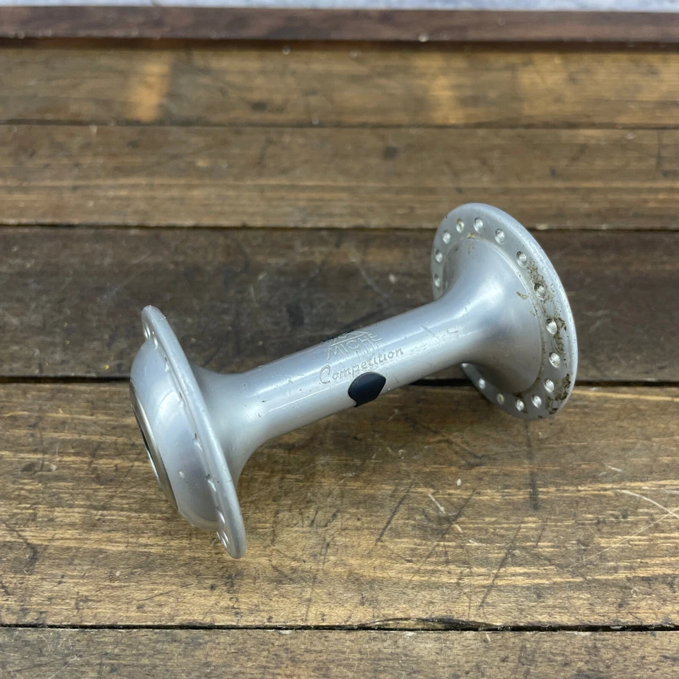 Vintage Miche Competition Front Hub SHELL ONLY 36 Hole Oil port 70s 80s Italy - Image 1 of 4