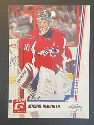 Michal Neuvirth 2010-11 Donruss Hockey #230 Washington Capitals - Image 1 of 2