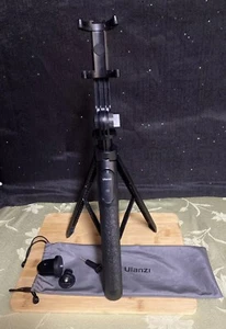 ULANZI MT-44 Extendable Phone Tripod, 59" Selfie Stick Vlog BLACK - Photo 1 sur 11