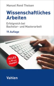 Wissenschaftliches Arbeiten | Manuel René Theisen | 2024 | deutsch - Bild 1 von 1