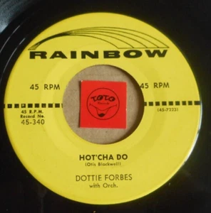 DOTTIE FORBES - HOT'CHA DO - MY LOVE IS JUST FOR YOU -  Rhythm & Blues - Bild 1 von 2