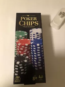 Cardinal Classics Spin Master Spiele 100 Pokerchips Rack enthalten - Bild 1 von 6