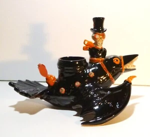 *NEW" Yankee Candle BONEY BUNCH 2014 LED Boney Bird Plane Candle Holder 11" - Imagen 1 de 8