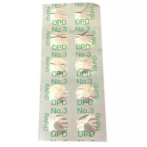 DPD 3 Test Tablets Combined Chlorine Bromine Pool Water Test Tablet DPD3 x 10 - Bild 1 von 2