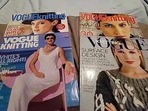 Vogue Knitting Spring/summer  99, Fall 2010, Early Fall 2014, Winter 2016/17 - Picture 1 of 5