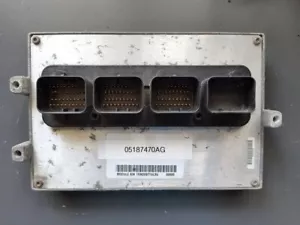 FREE PROGRAMMING 2008 Jeep Wrangler 3.8L MT ECU ECM PCM 05187470AG 05150468AA - Picture 1 of 2