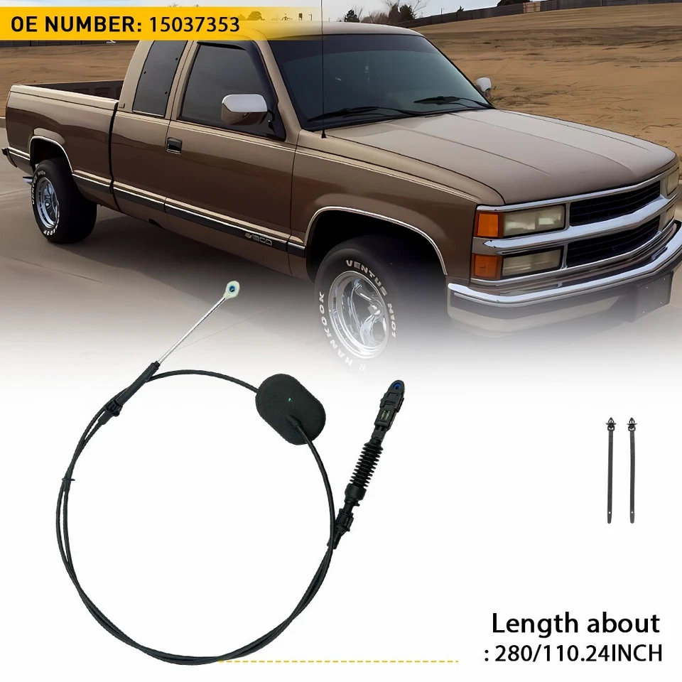自动变速箱换档电缆 适用于雪佛兰 C1500 C3500 GMC Yukon 15037353 — 第 1/4 张图片