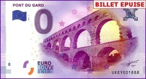 PONT DU GARD / BILLET 0 € / NULL EURO-SCHEIN / UEEY 2017-1 - Imagen 1 de 1