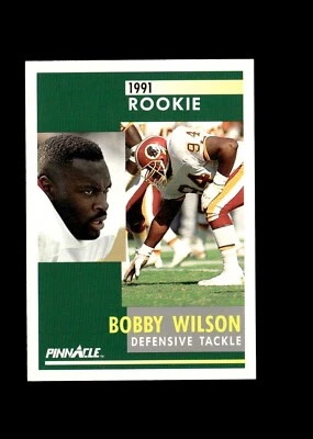 1991 Pinnacle - #313 Bobby Wilson (RC) - Image 1 of 2