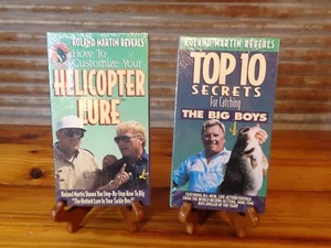 Roland Martin Helicopter Lure & Top 10 Secrets Fishing VHS NEU!! Factory Sealed - Bild 1 von 9