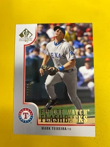 56773 2009 SP Authentic Gold #223 Mark Teixeira FW FB Yankees #90/99 - Bild 1 von 3
