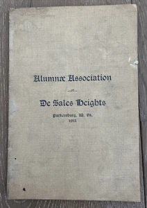 De Sales Heights School Alumnae Association Parkersburg WV 1911 Booklet - Bild 1 von 5