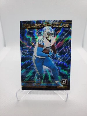 D'Andre Swift - Detroit Lions - 2021 Donruss - Power Formulas Insert - #PF1 - Image 1 of 2