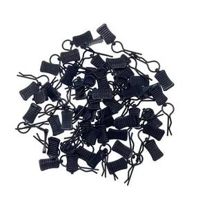 50 Stück RC Karosserie Clips Auto mit Zuglaschen (schwarz) - Bild 1 von 5