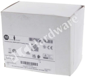 Surplus Open Allen Bradley 440R-G23216 Ser A MSR142RTP Minotaur 24V Safety Relay - Picture 1 of 6