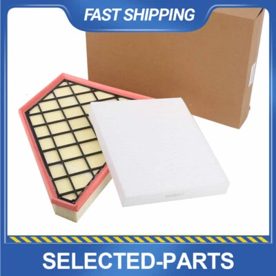 Premium Combo set Engine&Cabin Air Filter For Cadillac XT5 2017-23 XT6 2020-2023 - Image 1 of 4