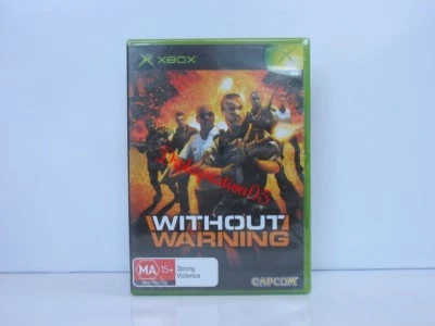 WITHOUT WARNING XBOX Brand New and Sealed ,100% PAL Game( AUS ) - Image 1 of 4