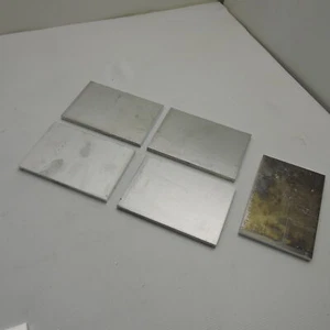 .375" thick 3/8 Aluminum 6061 PLATE 4.625" x 7.5" Long QTY 5 sku 240920 - Picture 1 of 3