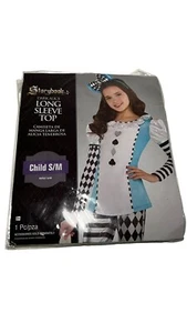 Storybook Dark Alice Long Sleeve Top Child S/M Blue Halloween Cosplay Dress Up - Picture 1 of 2