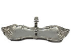 Antique Sterling Silver Snuffer Tray/Engrave/Signed