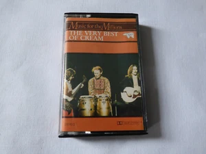 CREAM ~ THE VERY BEST OF ~ 1983 RSO BLUES ROCK CASSETTE TAPE ~ PAPER LABELS - Picture 1 of 6
