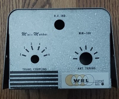 Kit Sin Construir WRL MM-100 Mini-Matcher Antena Sintonizador con Todas las Piezas, Manual y Caja Foto 1 de 4