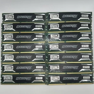 Lot of 14 Crucial Ballistix Sport Desktop Memory Ram 4GB DDR3 PC3-12800U CL9 - Picture 1 of 1