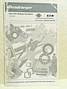 Roadranger (Dana * Eaton) Driver Instruction Manual   6 Speed. - Picture 1 of 3