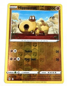 Pokémon TCG Hippopotas Evolving Skies 084/203 Reverse Holo Common - Picture 1 of 8