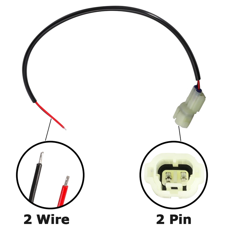 Conector de enchufe auxiliar cable de enchufe para HONDA CB500F CB500X CBR500R 2013-2023 Foto 1 de 4