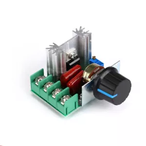 Regulador de voltaje SCR de alta potencia 220VAC 2000W regulador de velocidad del motor regulador - Imagen 1 de 7