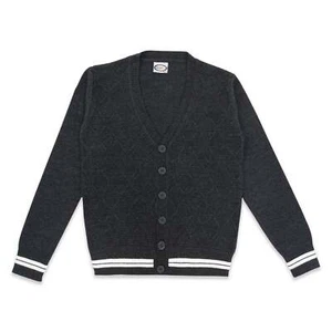 Hope Kids - Striped Buttoned Diamond Pattern Cardigan - Picture 1 of 3