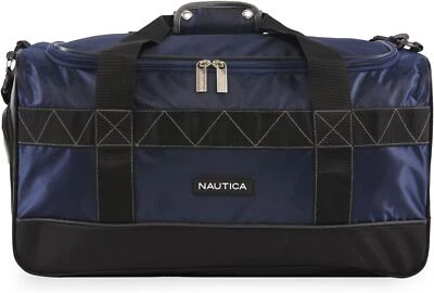 New NAUTICA Sport Duffel, Navy Blue, 22" - Image 1 of 4