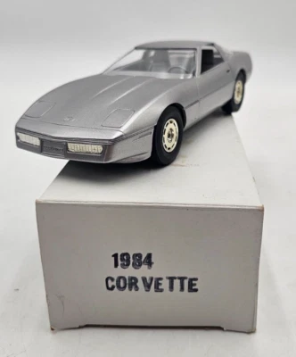 1984 Chevrolet Corvette Silver Dealer promo model Amt Ertl- NEW! - Image 1 of 4