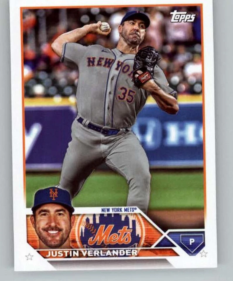 2023 Topps MLB Baseball (From Team Set) New York Mets Singles (Pick Your Cards) - Image 1 of 1