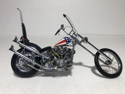 Franklin Mint Easy Rider Captain America Chopper Harley 1:10 Helmet Diecast - Image 1 of 4
