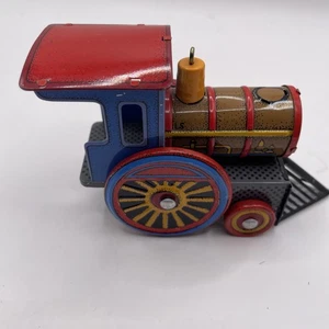 1988 Punze Blech Zug Ornament Lok 7. in der Sammlerserie  - Bild 1 von 7