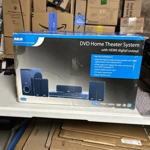 RCA RTD317W 5 Speaker Surround Sound Home Theater New But Not Powering Up. - Picture 1 of 12