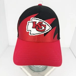 New Era Kansas City Chiefs Sharktooth Retro Wave 39THIRTY Fitted Hat NFL Sz L/XL - Picture 1 of 8